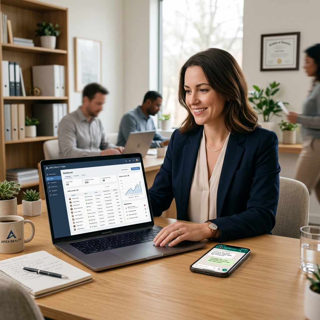 Custom CRM with WhatsApp Lead Nurturing