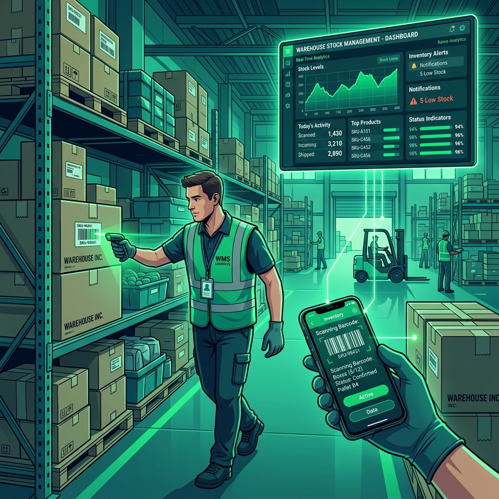 Warehouse Stock Management App