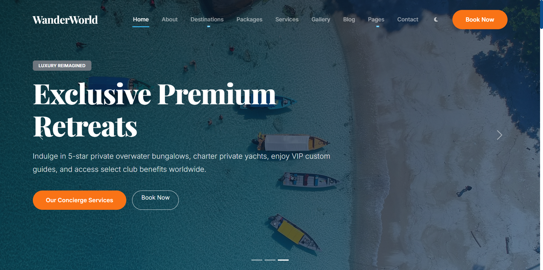 Custom Lifestyle & Leisure Platform for Travel & Tour Agency