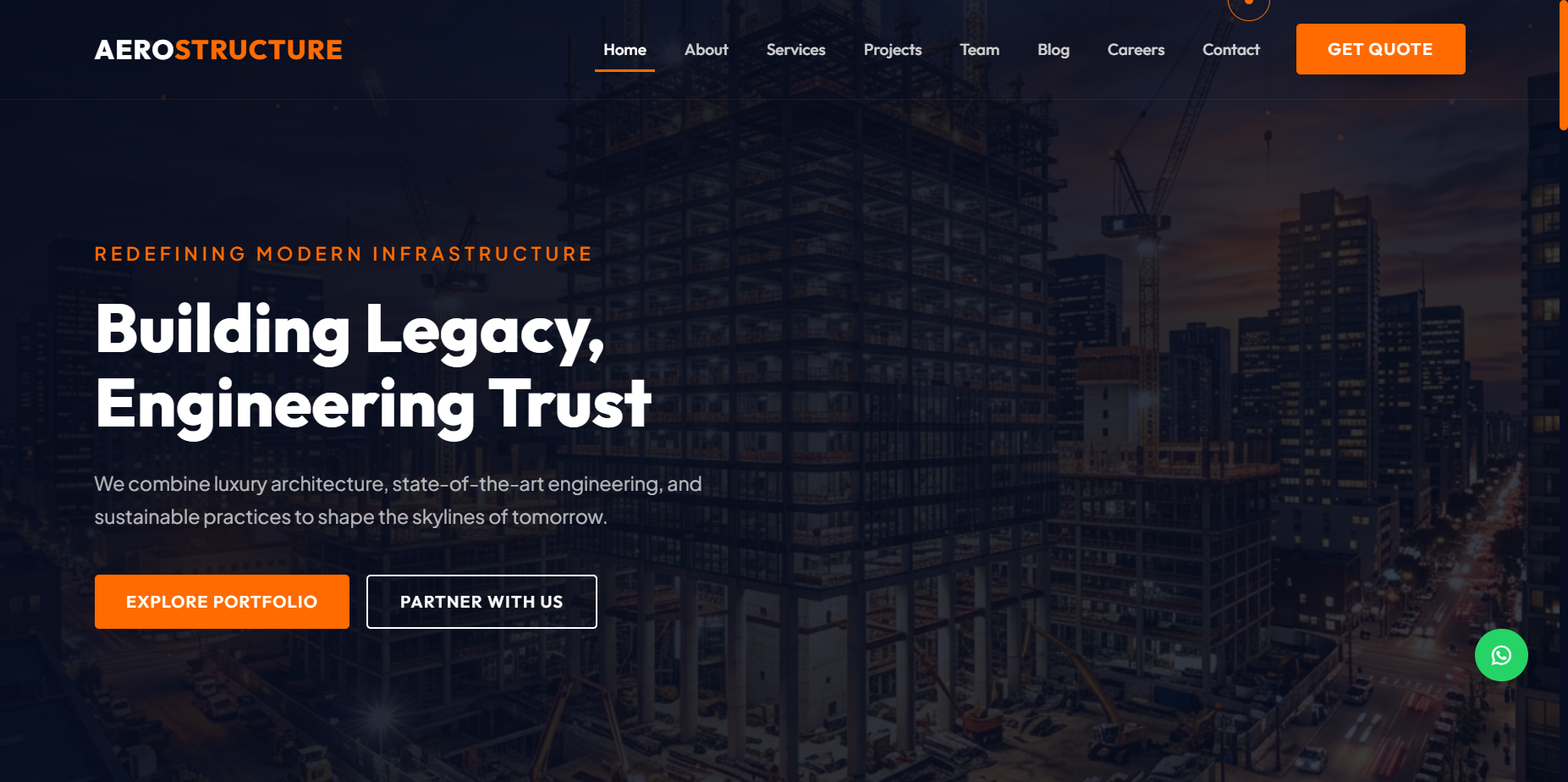 Custom Business & Services Platform for Construction & Infra