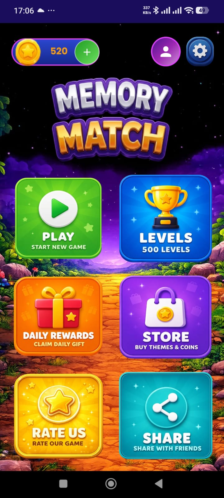 Home Screen - Zivaan Solutions Android App