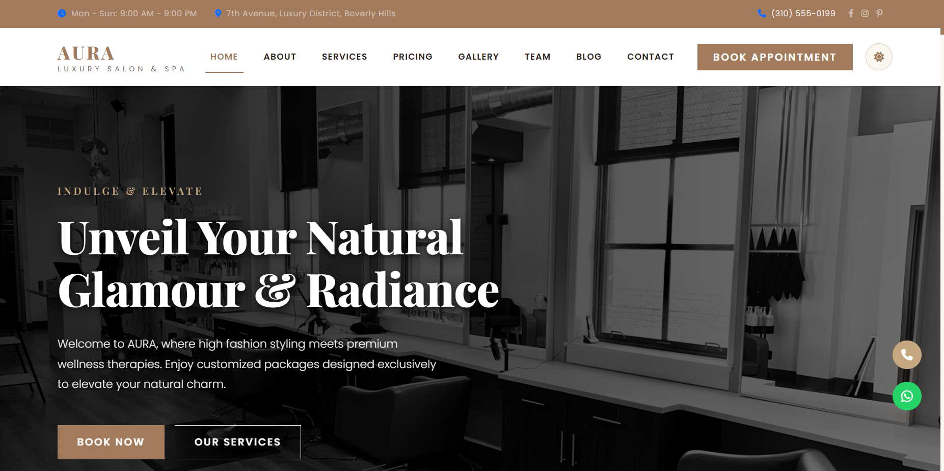 Custom Lifestyle & Leisure Platform for Spa & Wellness Salon